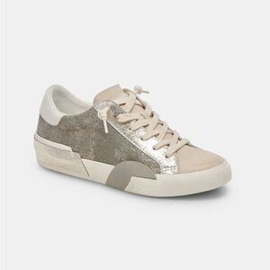 Dolce Vita Zina Granite metallic sneaker